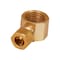 Everflow 3/8 O.D. COMP x 1/2 FIP Reducing 90 Degree Elbow Pipe Fitting, Lead Free Brass C70R-3812-NL - alternate 2